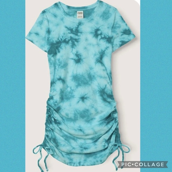 Victoria's Secret pink terry ruched side dress
Tie Dye VS Size Large So Cute L - Picture 2 of 5